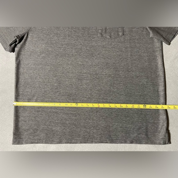 Carhartt Men’s Loose Fit Polo Shirt Gray 2XL Short Sleeve Workwear Cotton Blend - Picture 3 of 6